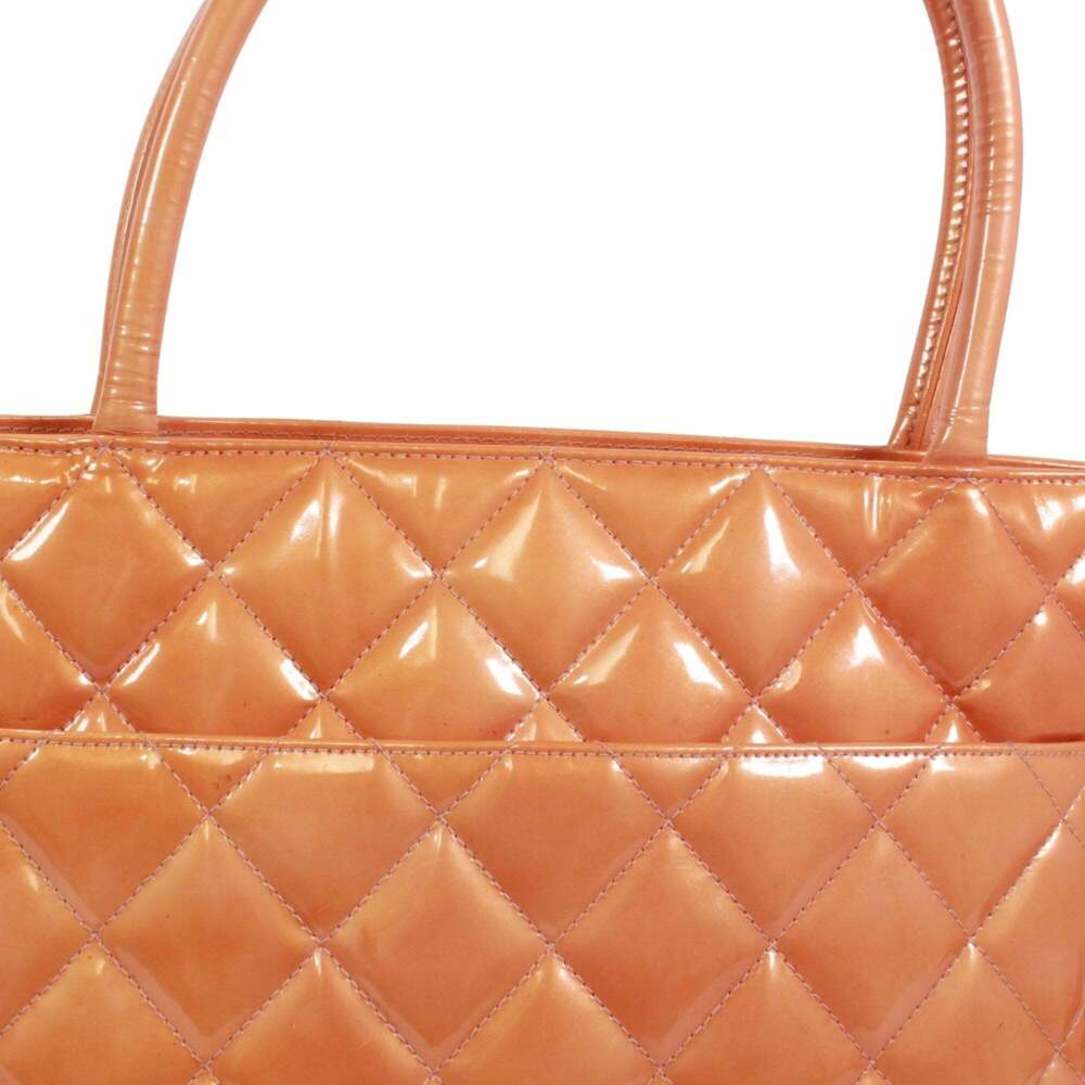 CHANEL Orange Leather Reissue Tote Bag - Picture 15 of 16